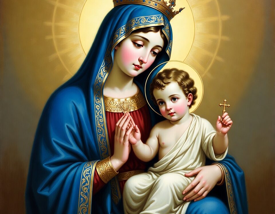 Es la Virgen María Madre de Dios